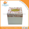 Alta calidad y caja de color rosa Shell tejido para la decoración de la tabla